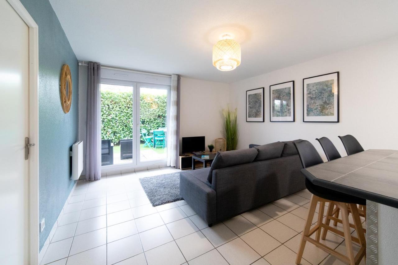 My Cozy Flat Blagnac - T2 - Free Parking - Terrasse - Jardin Leilighet Eksteriør bilde